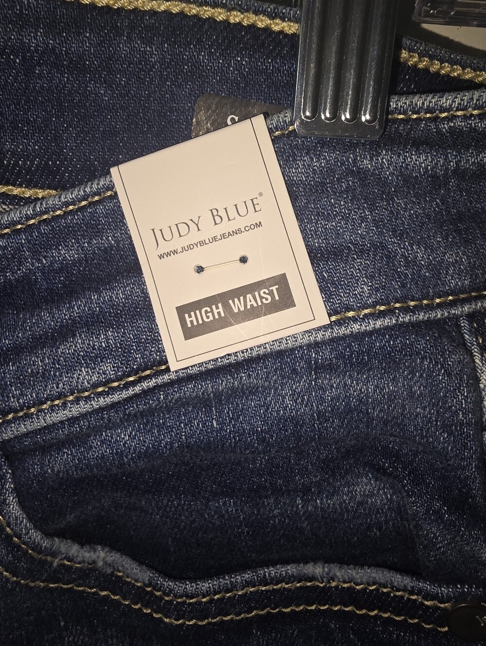 Judy Blue Blue High-waist Button-Fly Skinny Jeans NWT sz 1/25 - Picture 4 of 8
